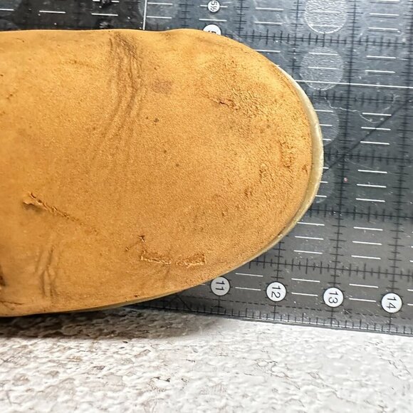 Timberland Pro Men Size 10.5M Brown Tan Black Leather 6" Lace Up Ankle Boot - Picture 11 of 11